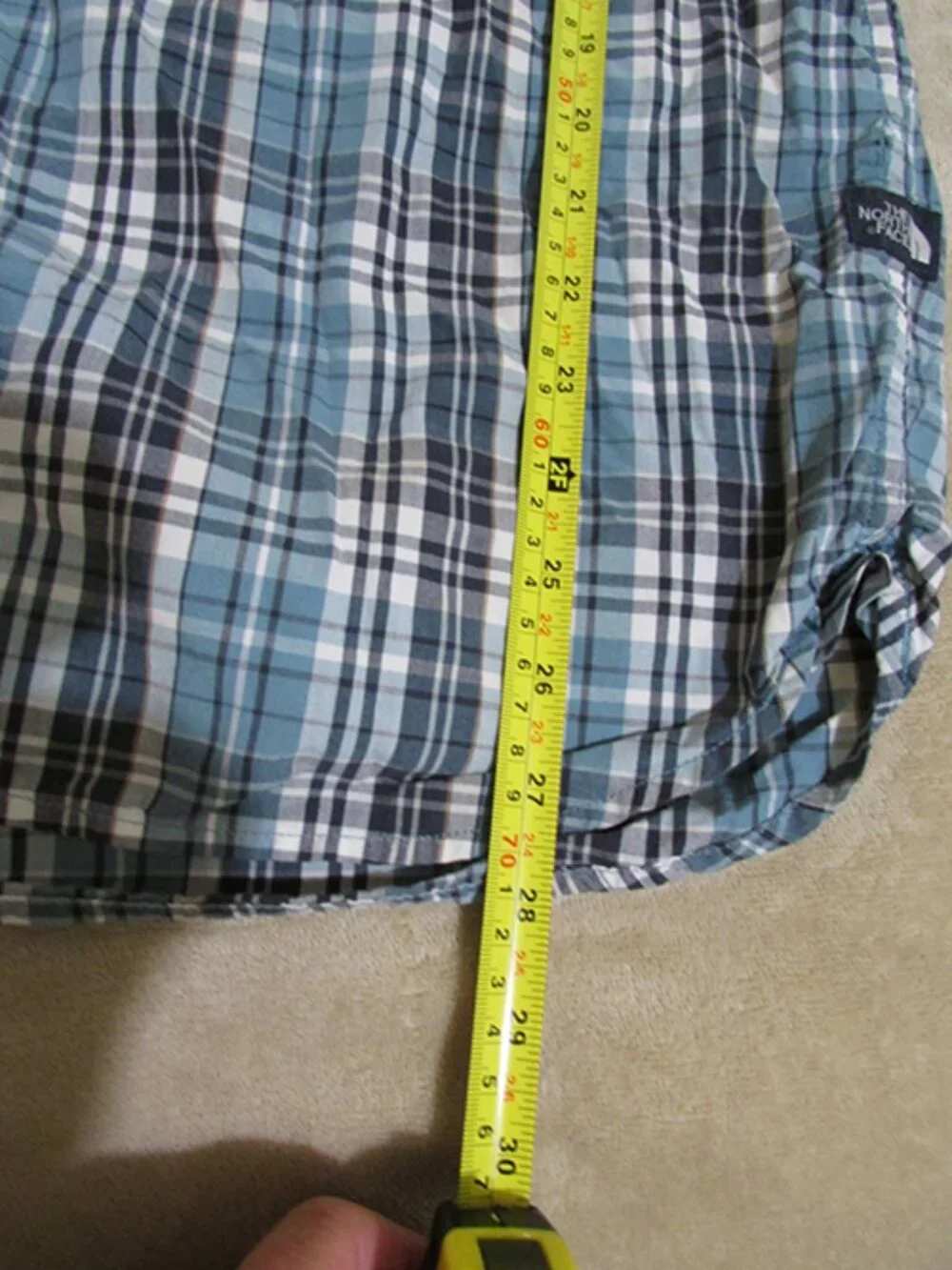 The North Face Men's Short Sleeve Button Down Collared Shirt Size Large (C)